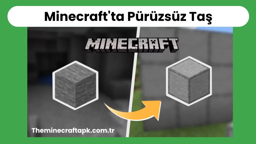 Minecraft'ta Pürüzsüz Taş